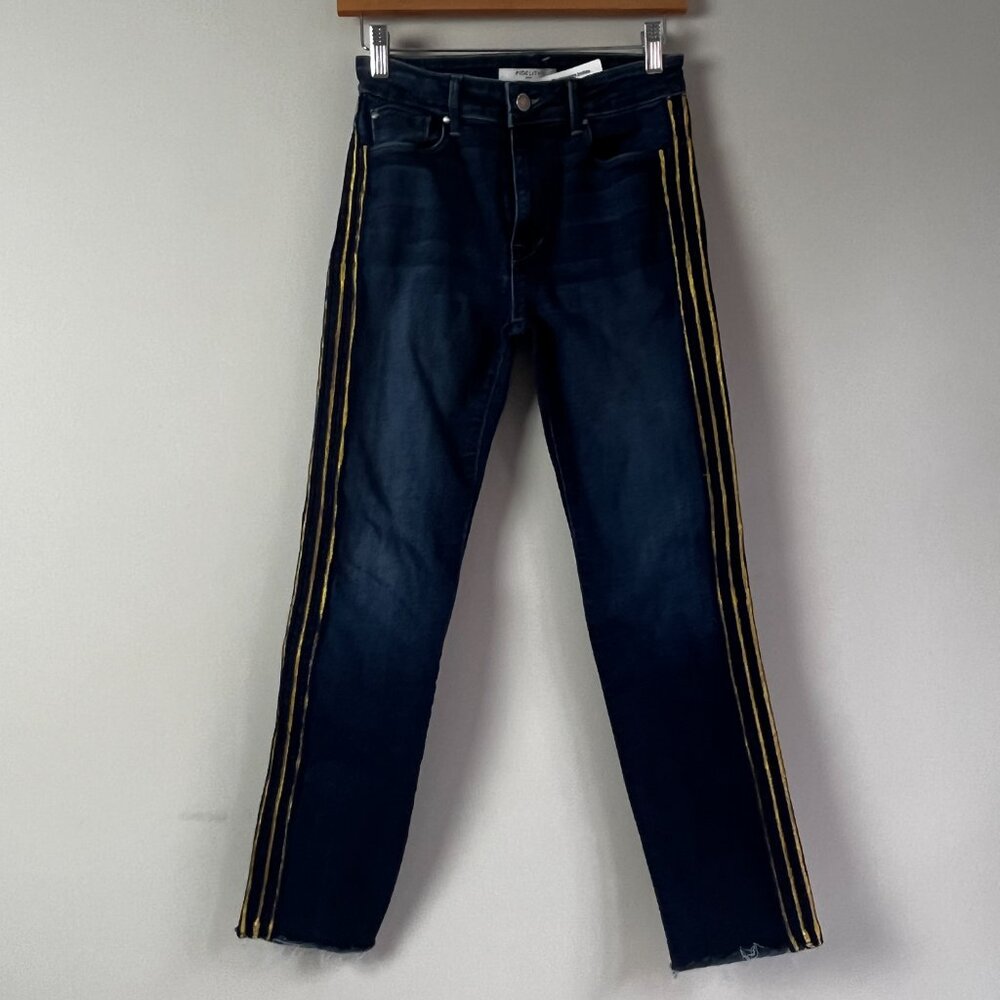 2/$30 Fidelity Denim High Rise Slim Jeans Size 25